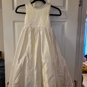 Elegant Cream/Ivory Kids Dress